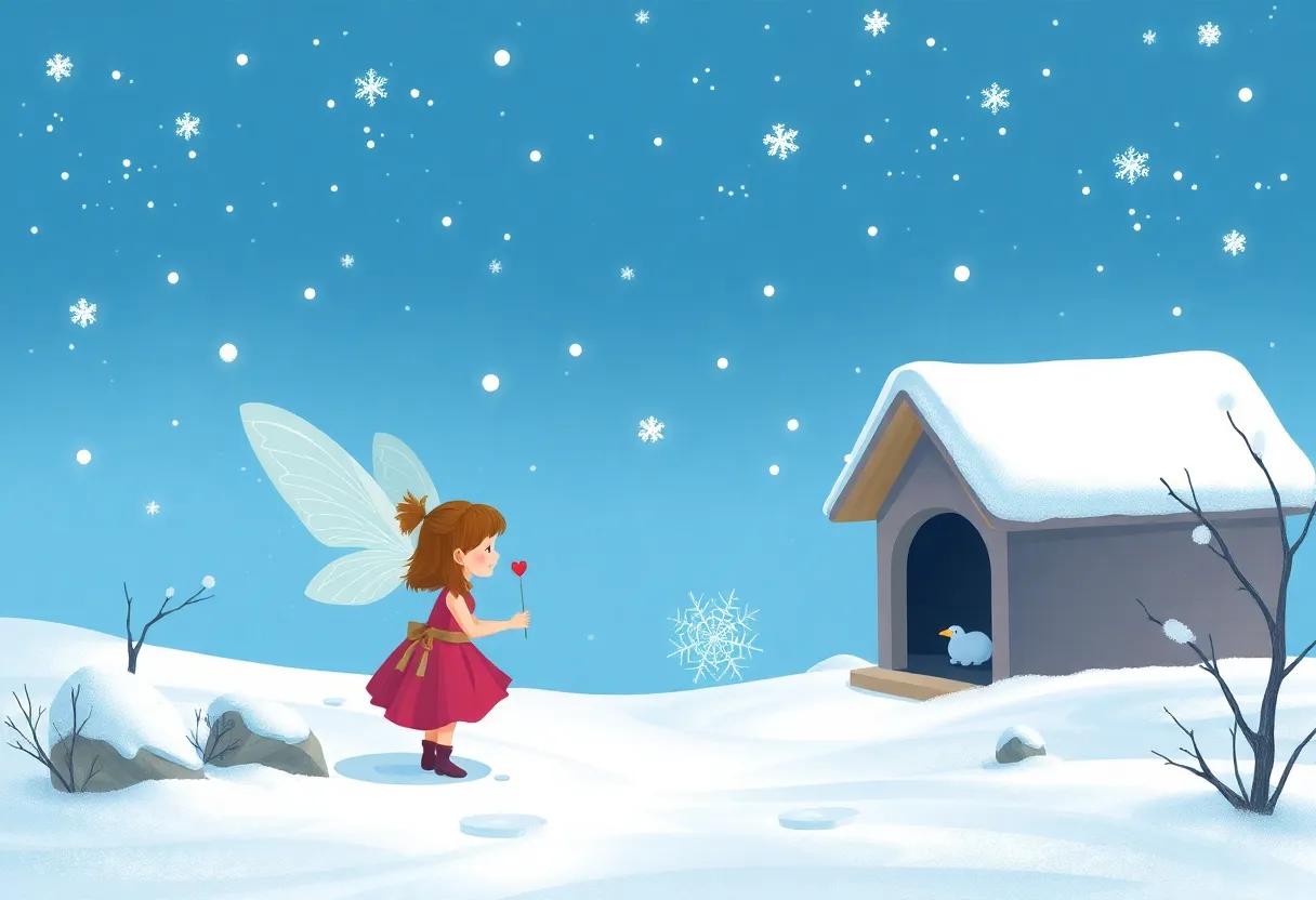 The Girl's First magical Snowball Surprise