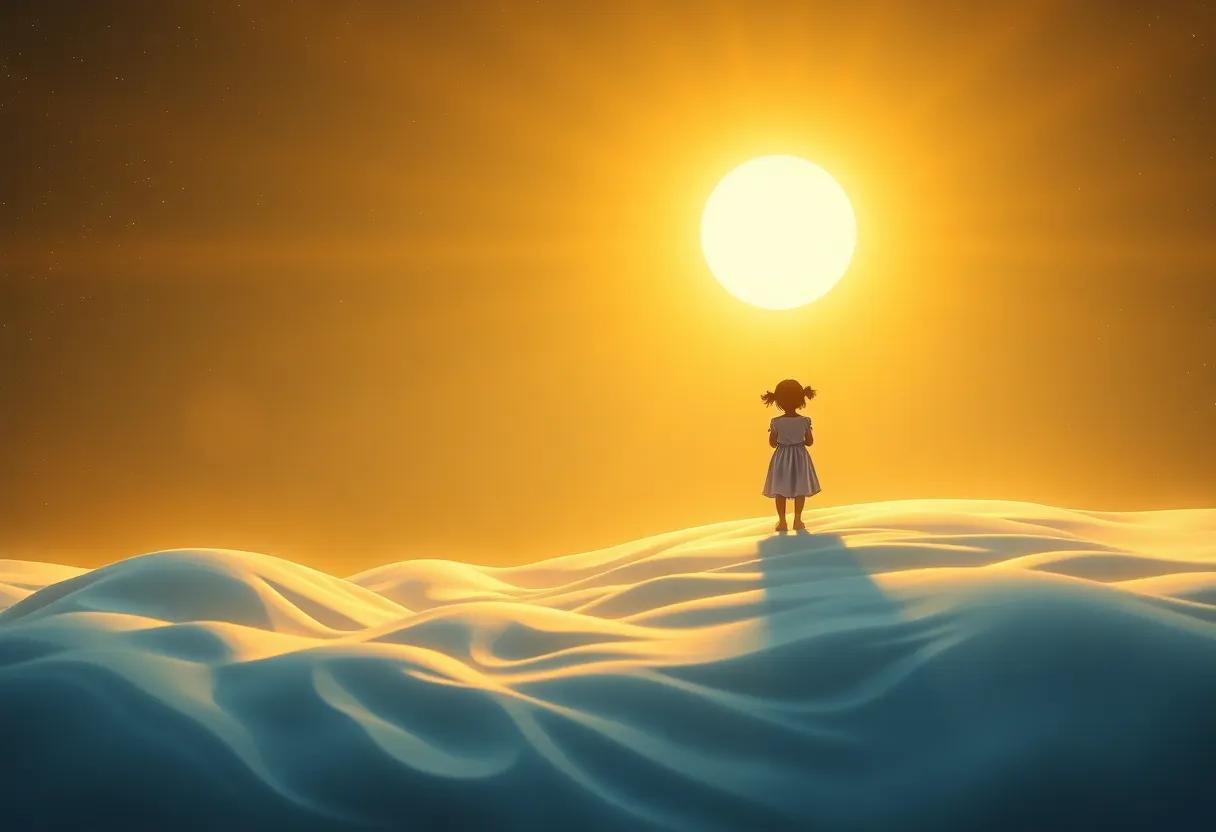 The ⁢Sun's Gentle Response