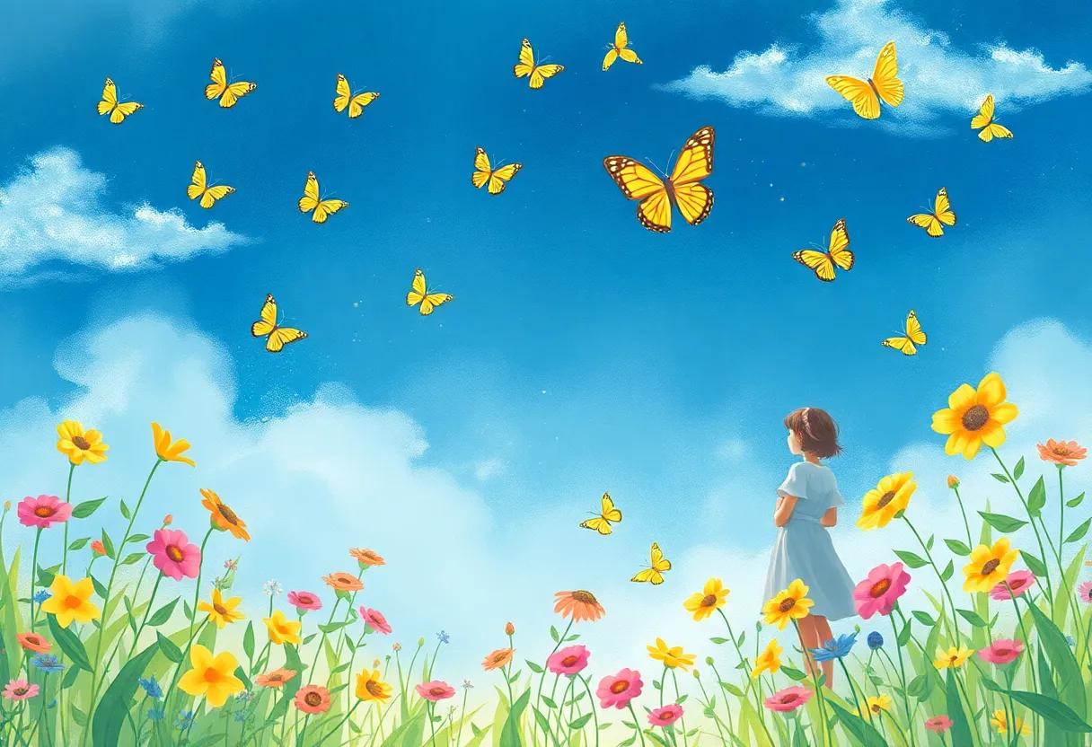 A Garden of Butterflies Taking ⁣Flight
