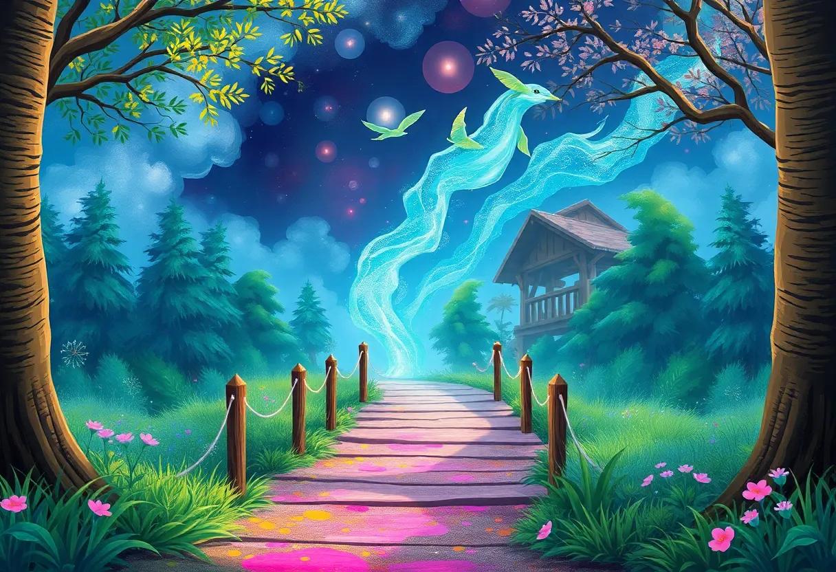 A Bridge of Light Connecting Dreams and Reality