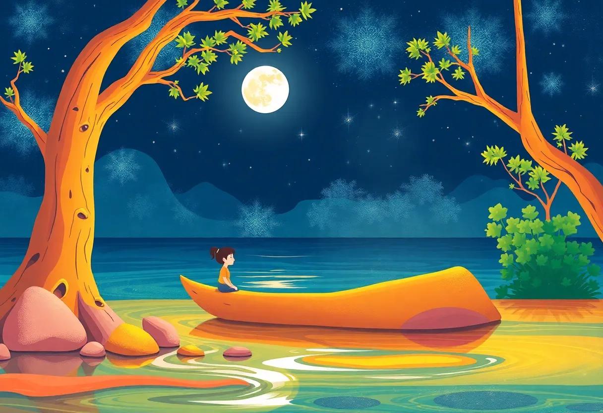 The dreamscape Painted by ‌Moonlight