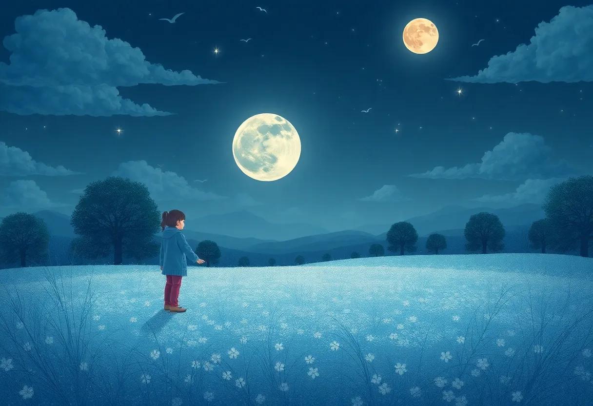 The Girl's Promise to the ‍Night Sky