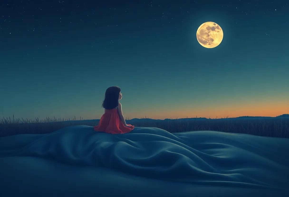 Silent Conversations Beneath the Twilight​ Veil