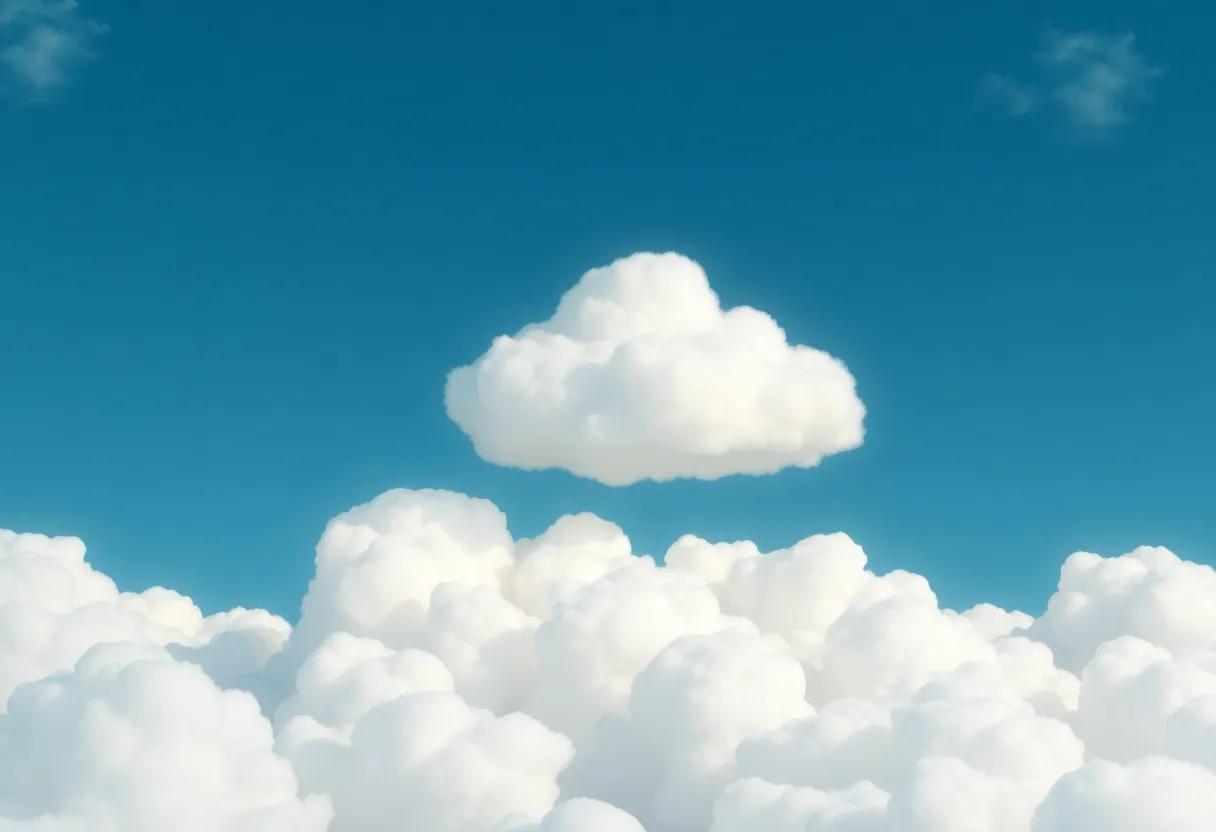 Floating Among Soft Pillows of Air