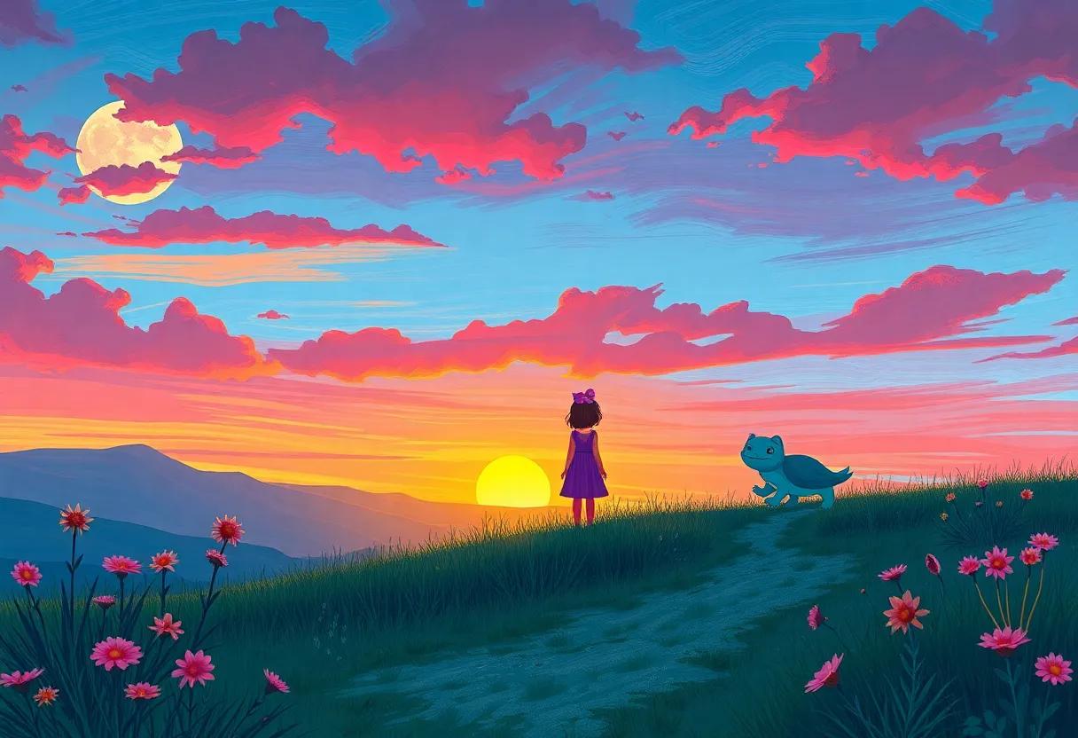 Meeting the Friendly Creatures that Live Within Painted colors