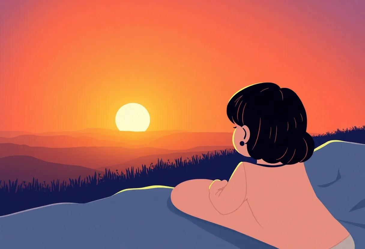 A Lesson in Patience and Wonder Beneath the Fading Sun