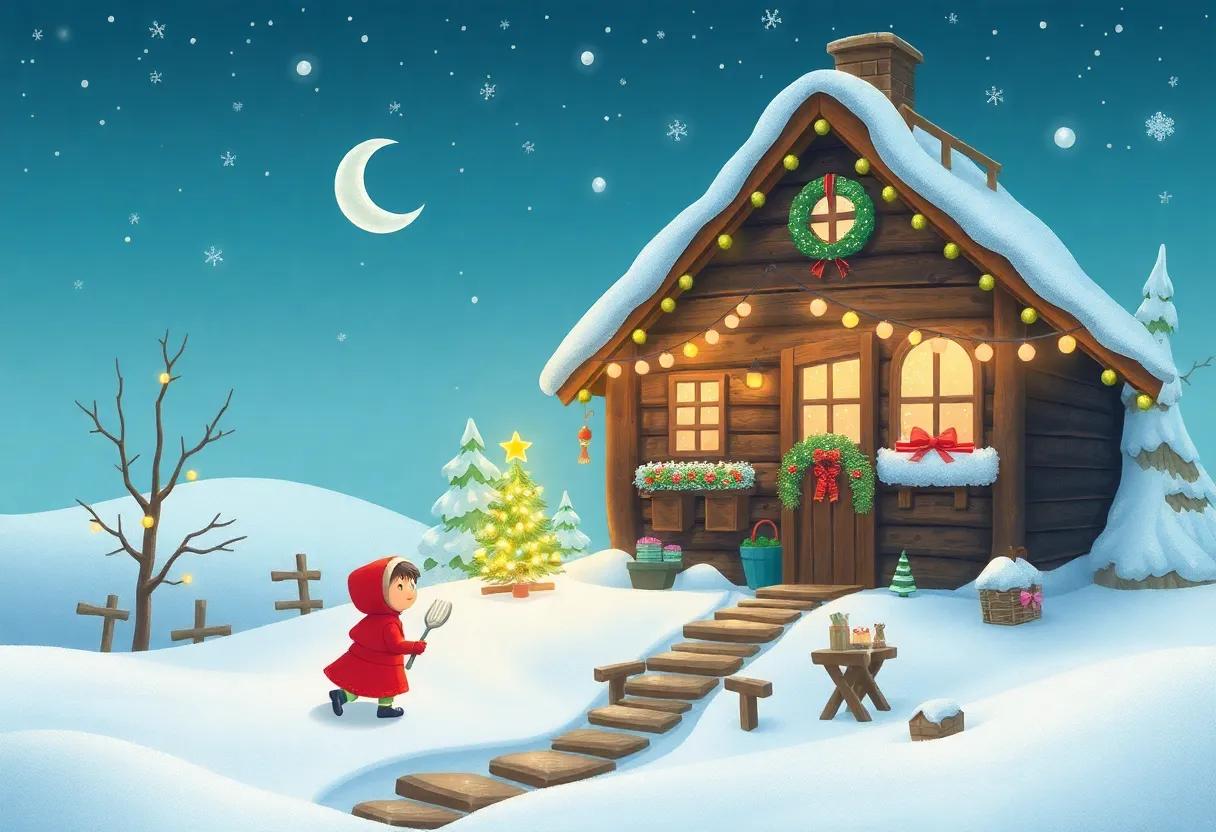 A Cozy Cottage Filled with Warm⁣ Wishes