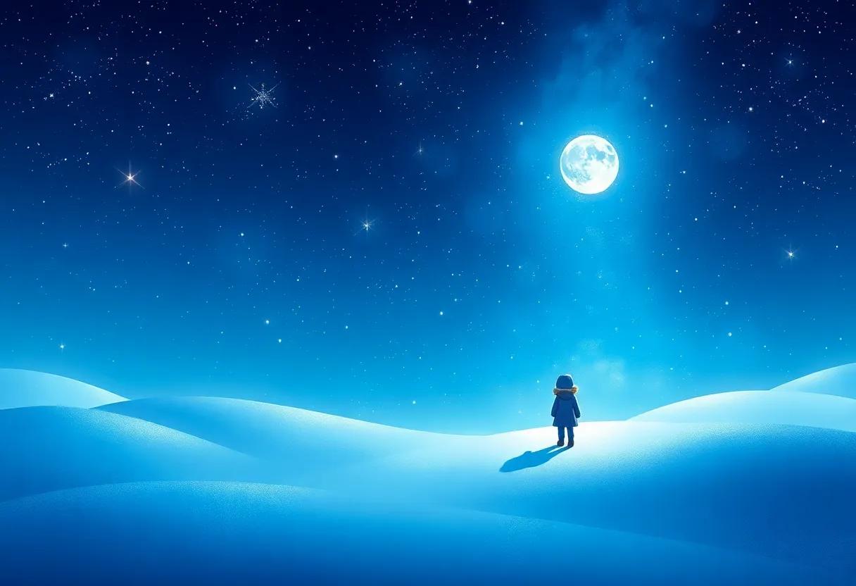 The ⁣Girl ​with the Silver Brushes‍ and Frosty Dreams