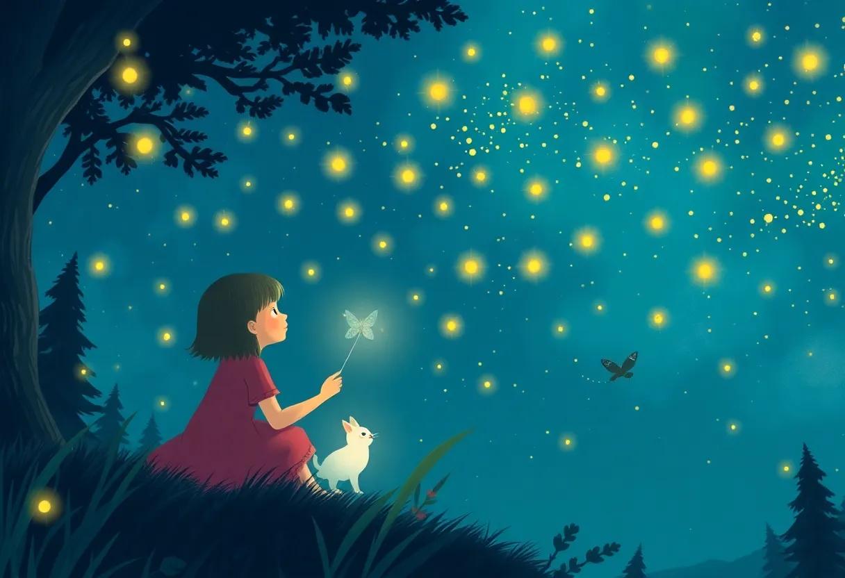 Sharing the Glow with Friends and Forest Creatures