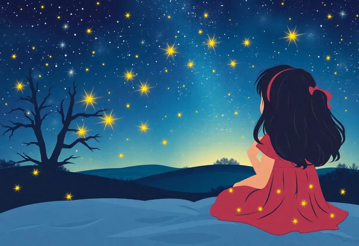 The⁣ Night the Stars Competed ⁤with ⁢Her Art