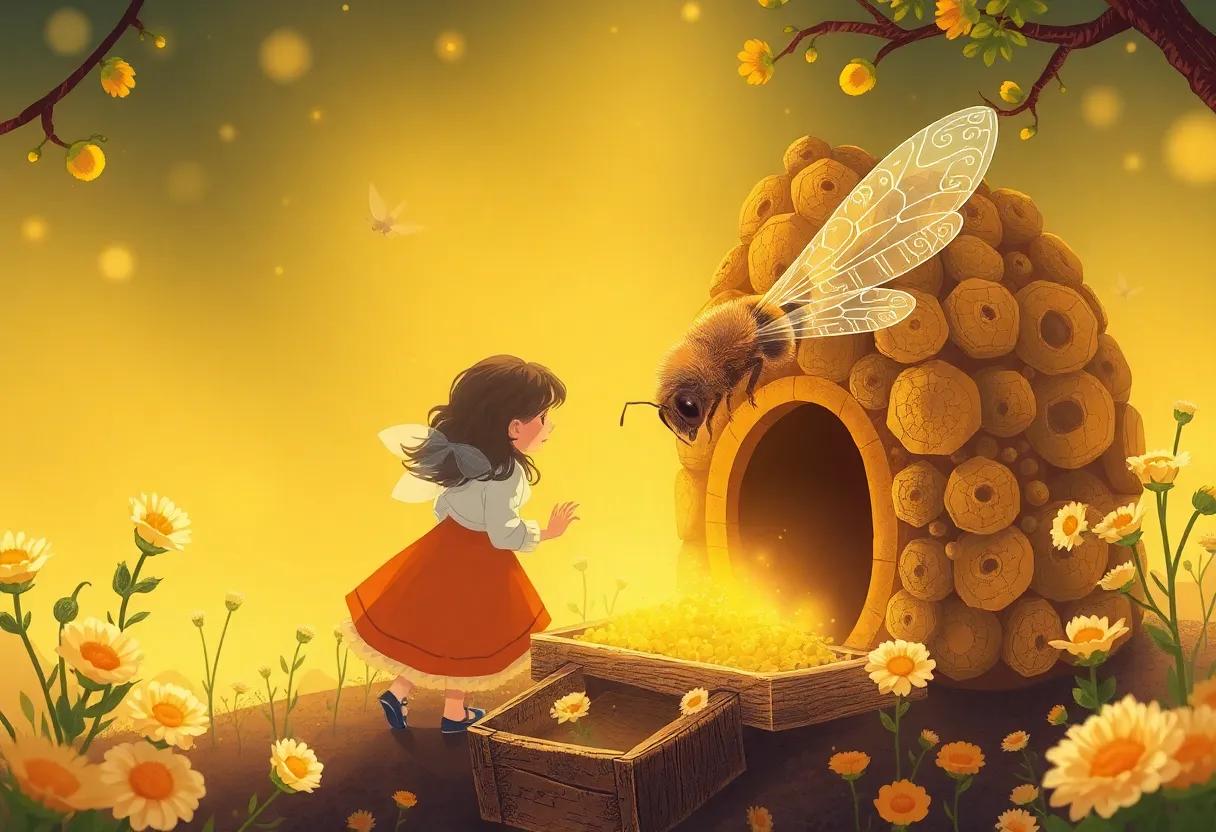 Meeting the queen Bee⁢ with Sparkling Wings