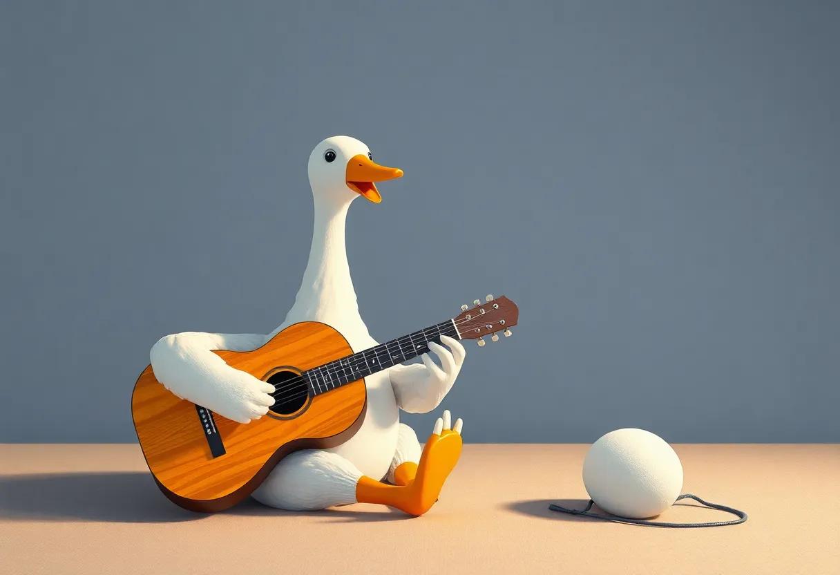 The Gentle Goose ​with a Heart Full of music
