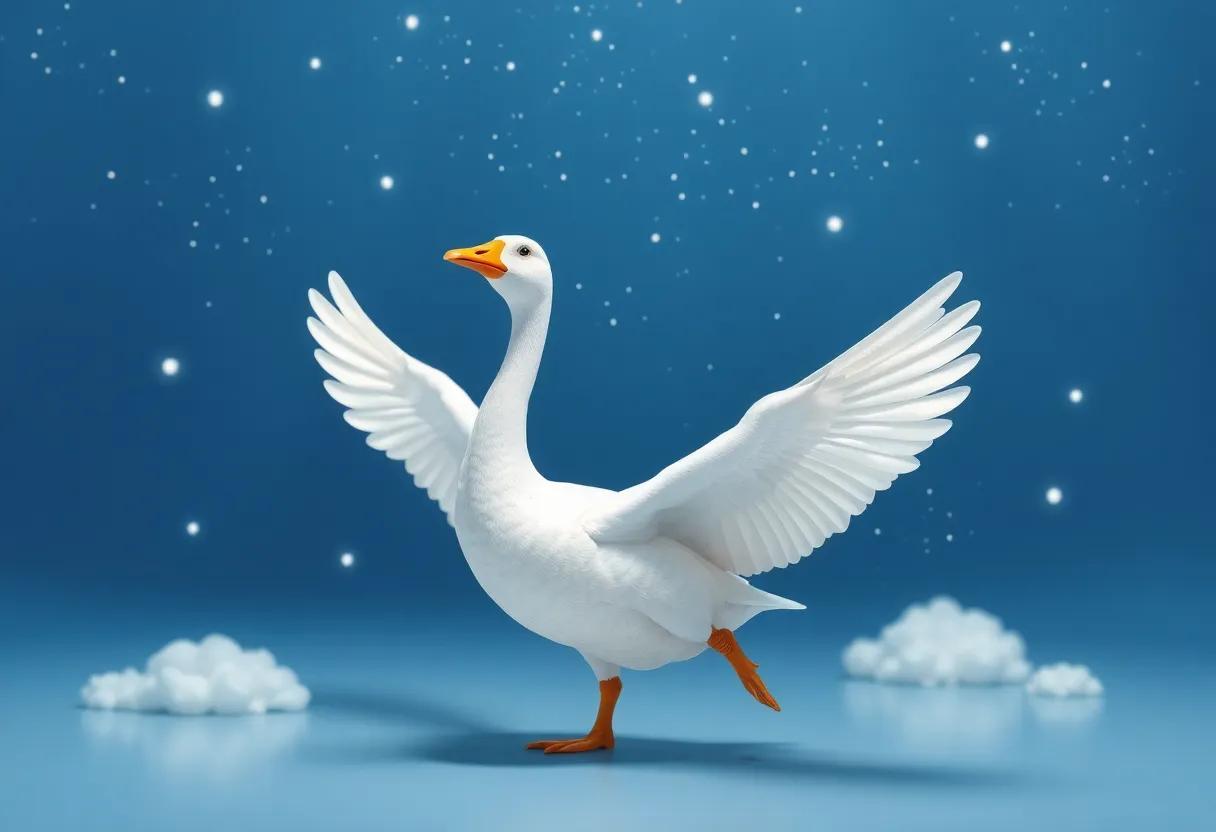 Dreamland Awaits with Gentle Ballet Wings