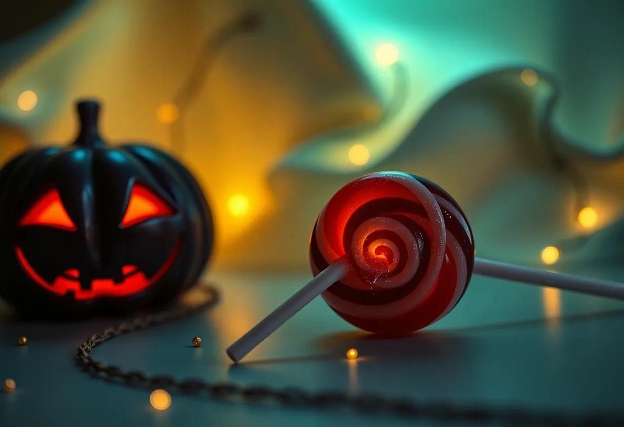 The Mysterious Glow of the Enchanted Lollipops