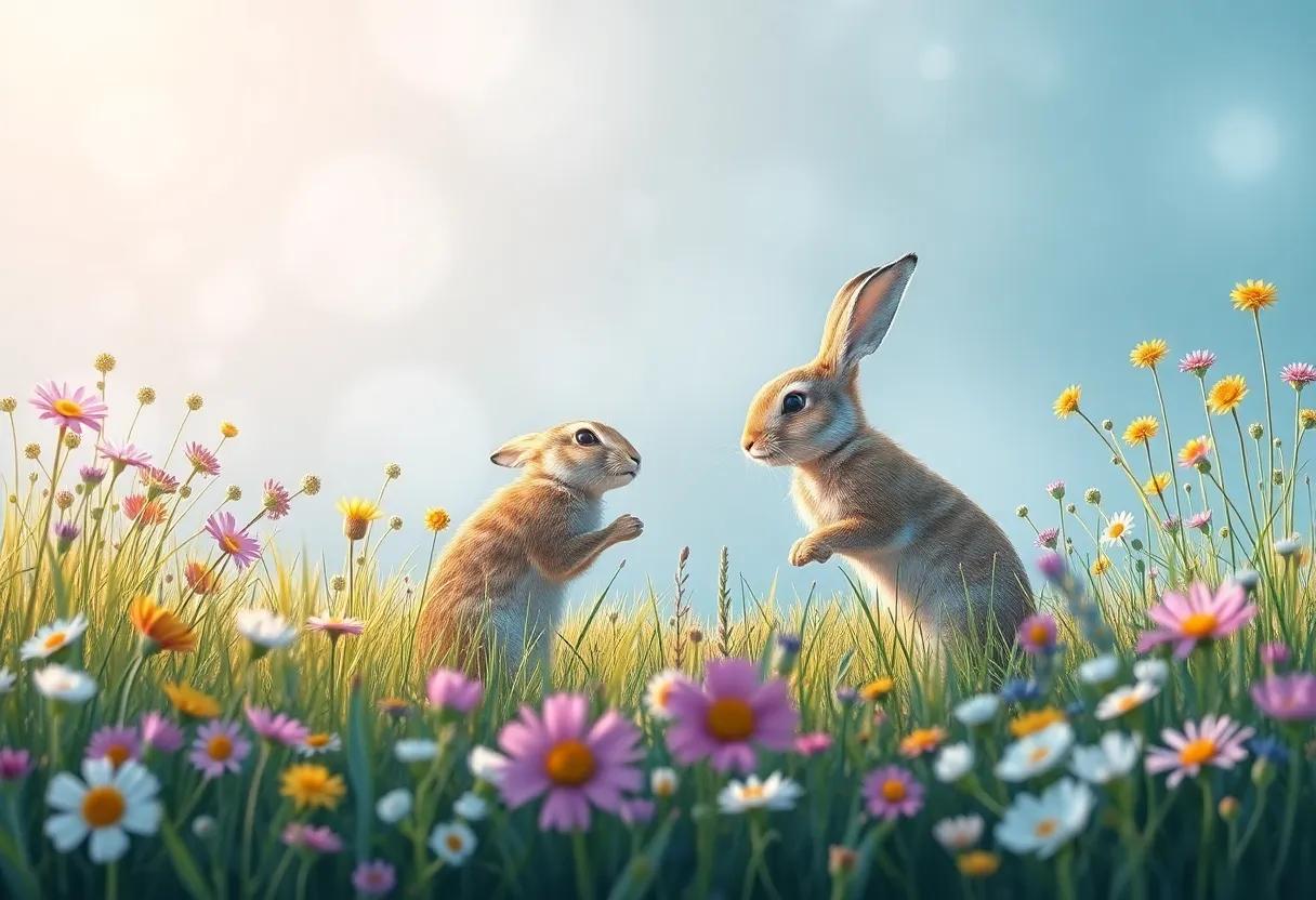Games and Laughter Among the Wildflowers