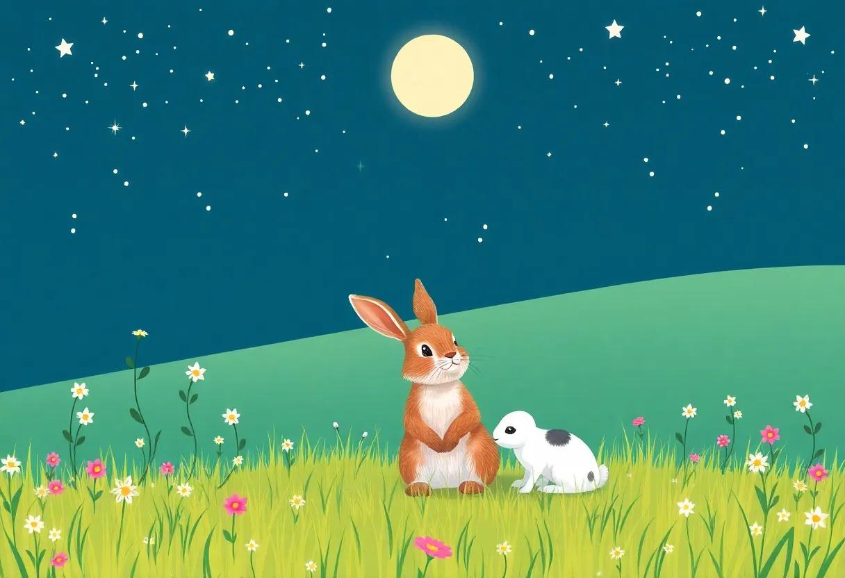 Sharing Tunes Under the starlit Sky