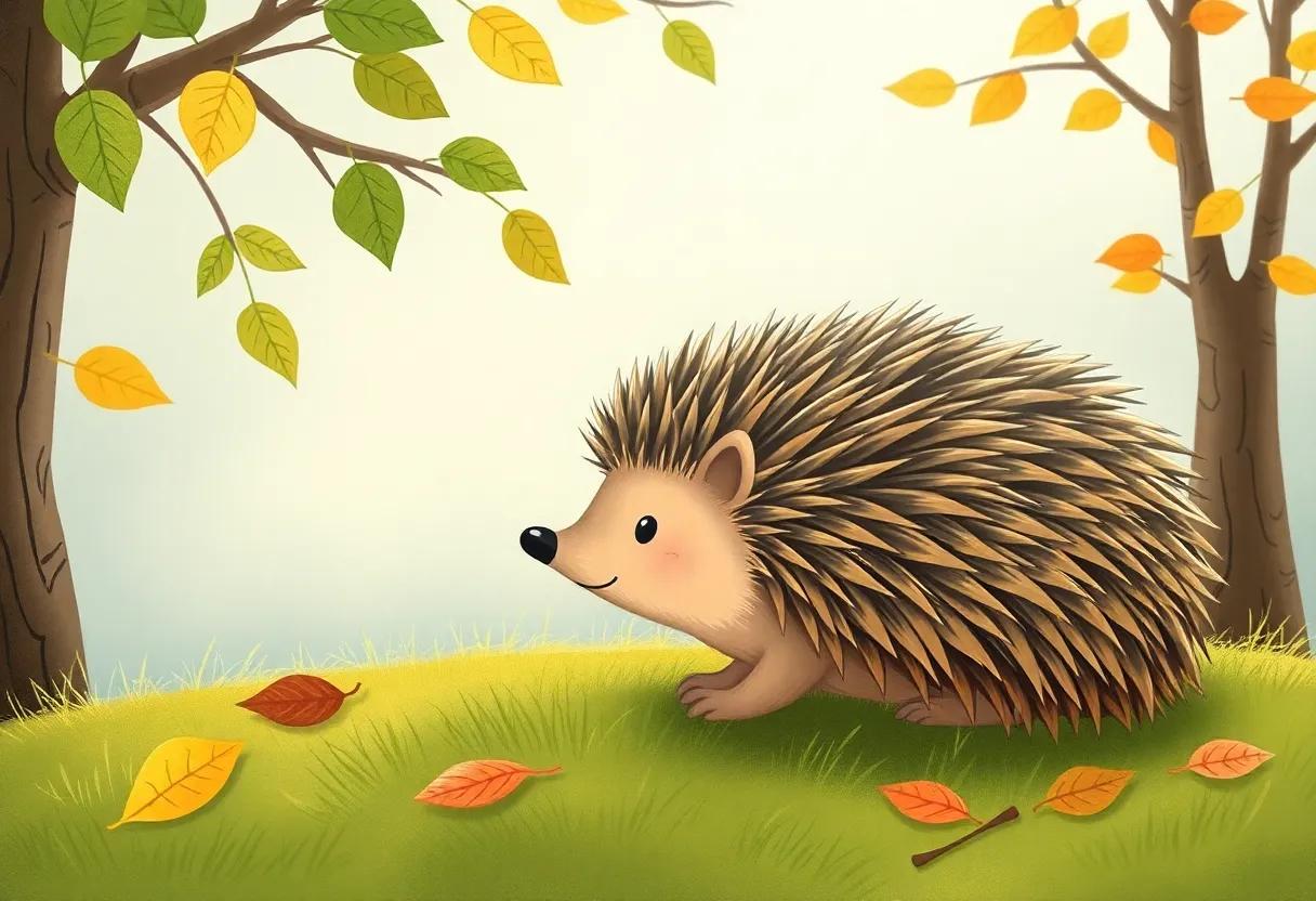 The Hedgehog Wakes to a Crisp‍ Autumn Morning