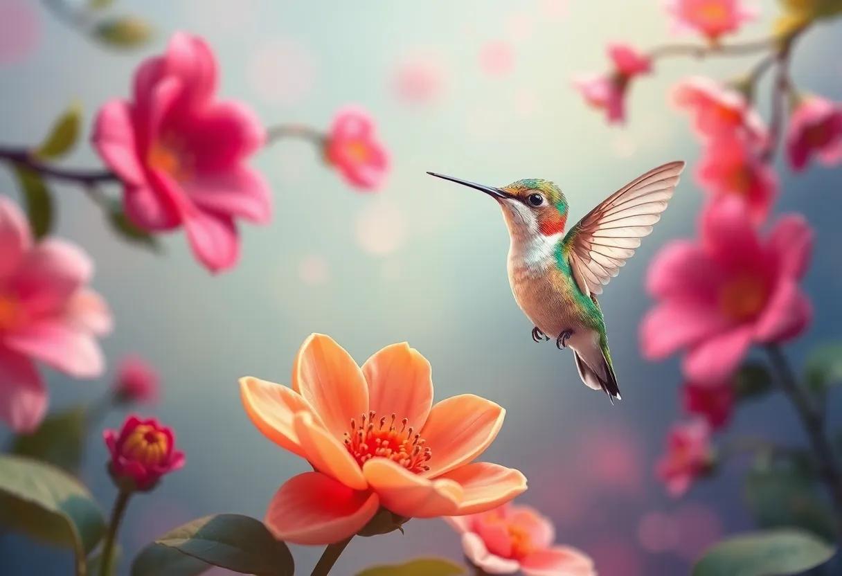 The ⁣Joyful‌ Hummingbird Prepares​ for the Flower Fête