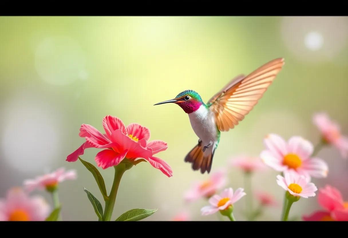 Secrets ‌Behind the Hummingbird's Sparkling‌ Wings