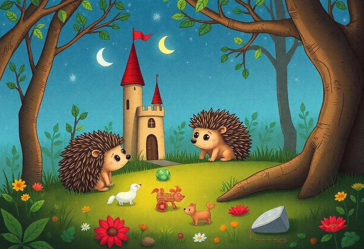 Gathering Tiny Treasures from the Forest Floor