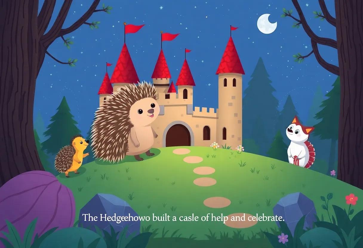 Inviting Forest Friends to help and Celebrate