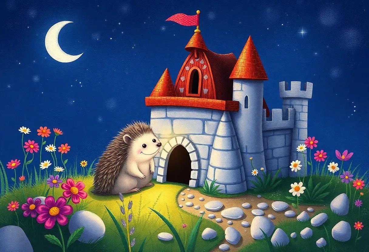 Decorating with Wildflowers and Shiny Pebbles