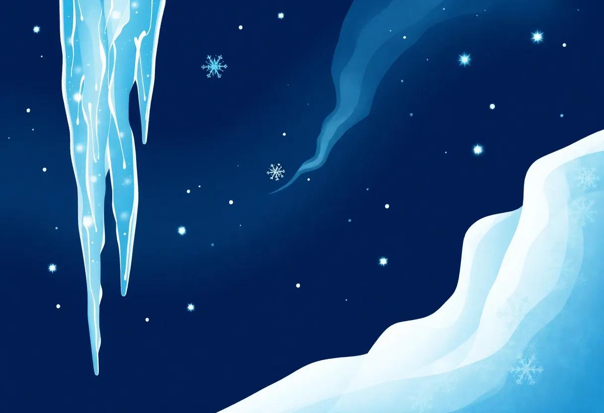 Melodies ‍Dancing Through Frozen Branches
