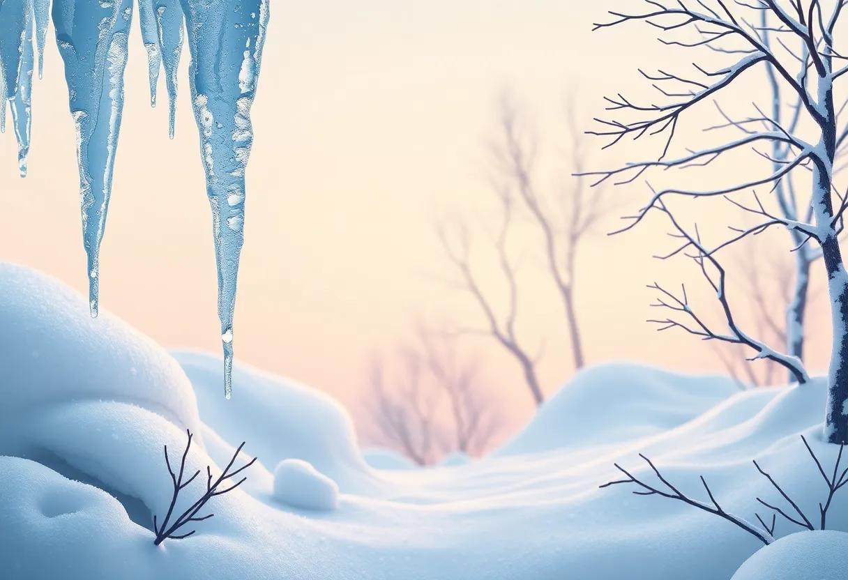 Whispering Winds Carrying Winter Secrets