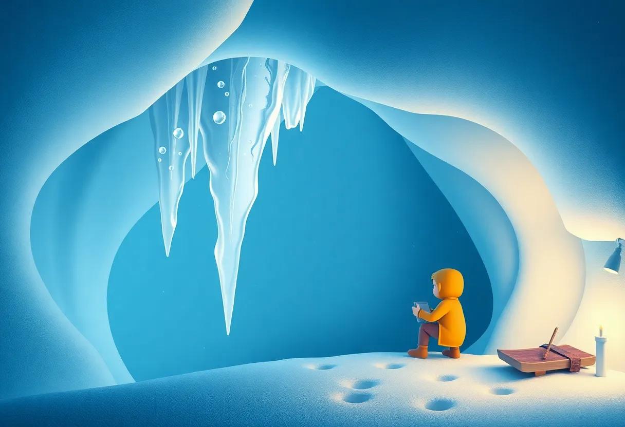 The Curious Child and the Frosty⁢ Discovery