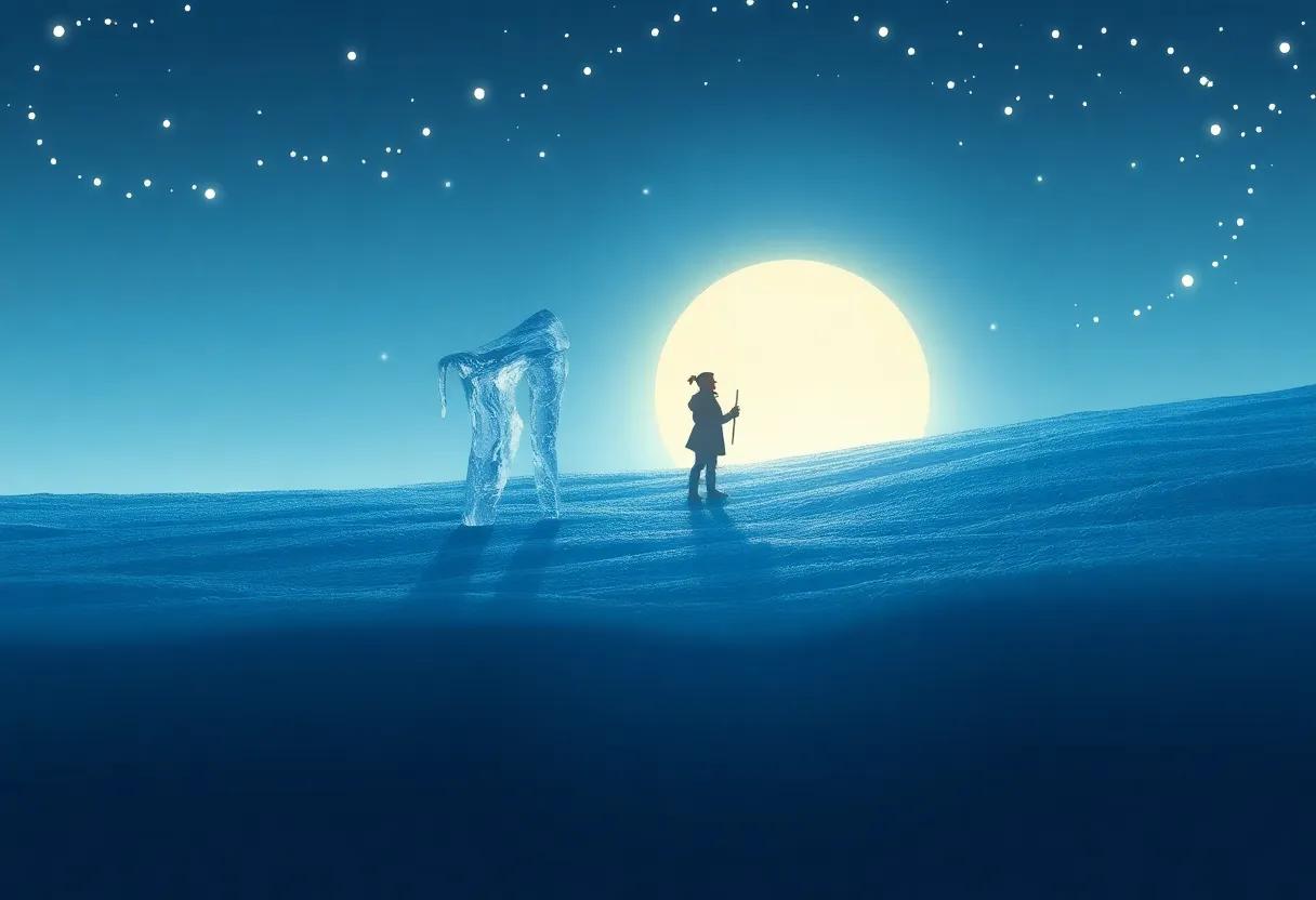 The Icicle's Secret Revealed at​ Dawn