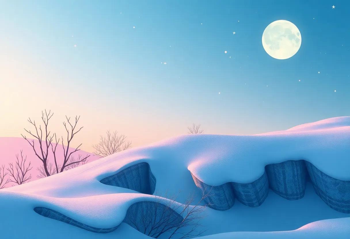 A symphony​ Beneath the Winter Moon