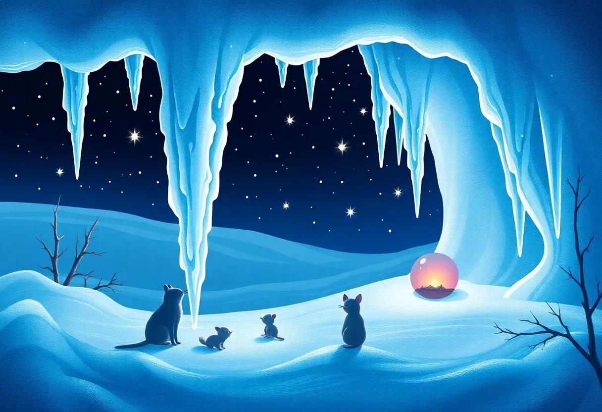 Winter creatures Join the Harmonic ‌Celebration