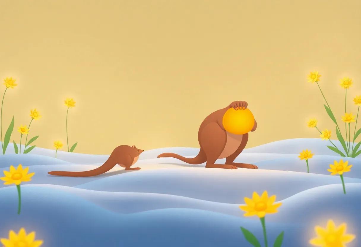 The​ hidden Valley of Glowing Flowers