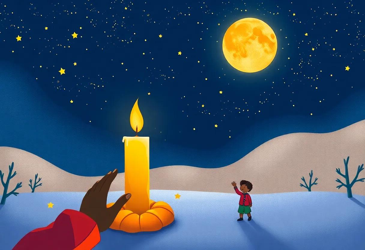 Neighbors Join Hands⁤ Under⁤ the Starry ‌Night