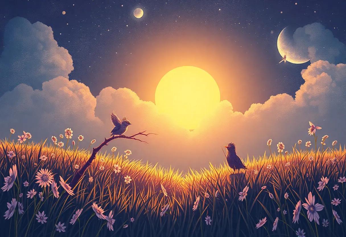 The Dance of Light Across⁤ the Meadow