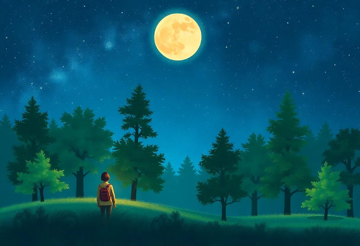 When Night Falls and the Trees Share Their‍ Final Tale
