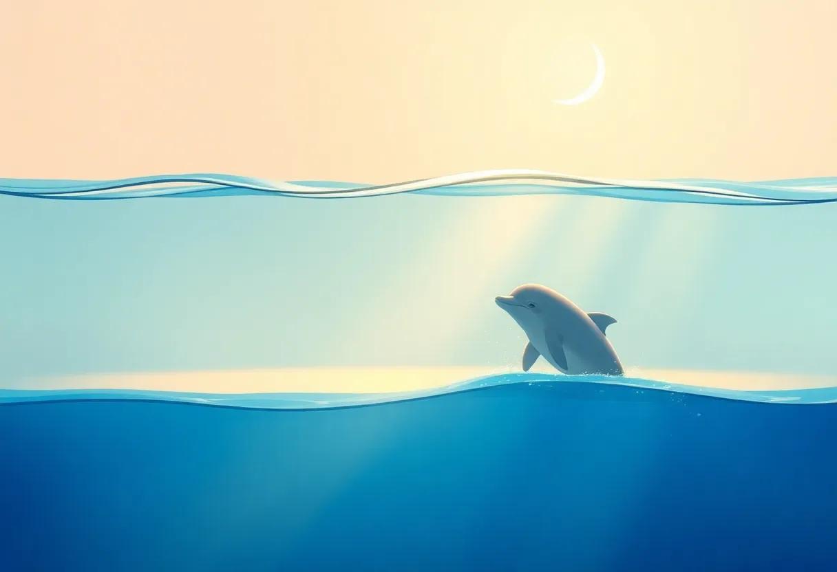 The Little Dolphin's Dream​ of⁤ a Perfect Song