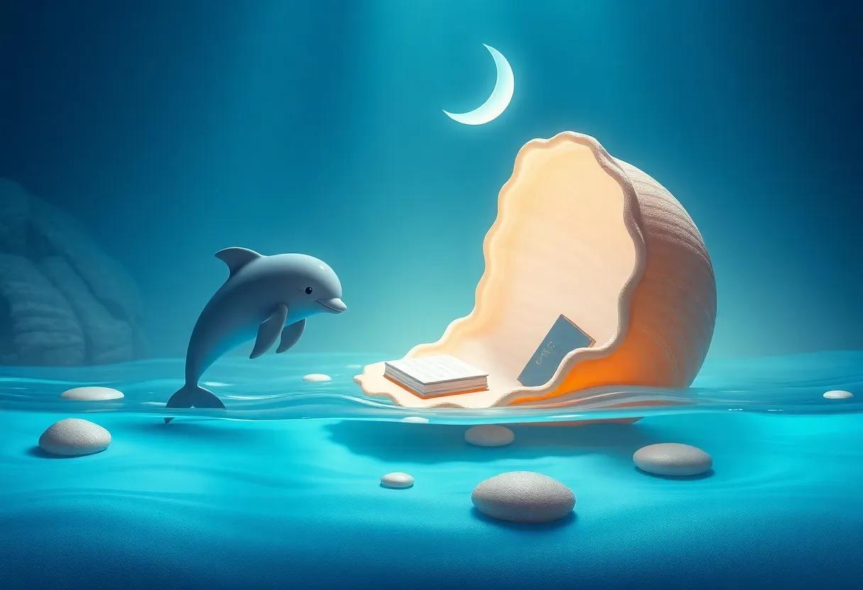 The magical Shell That Whispered Tales of Old