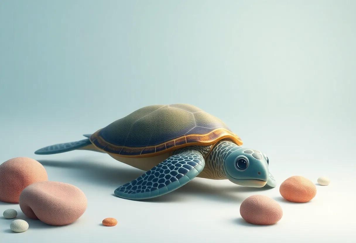 Meeting the Wise Sea Turtle Who loved​ Stories