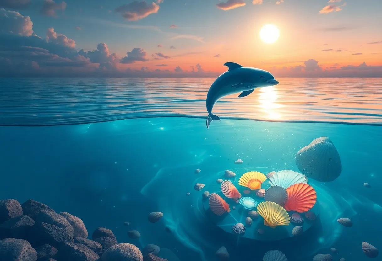 The‌ Secret Island of Glowing Seashells Revealed