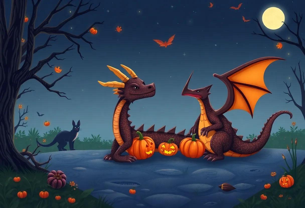 Meeting Friendly Forest creatures on a Moonlit Night