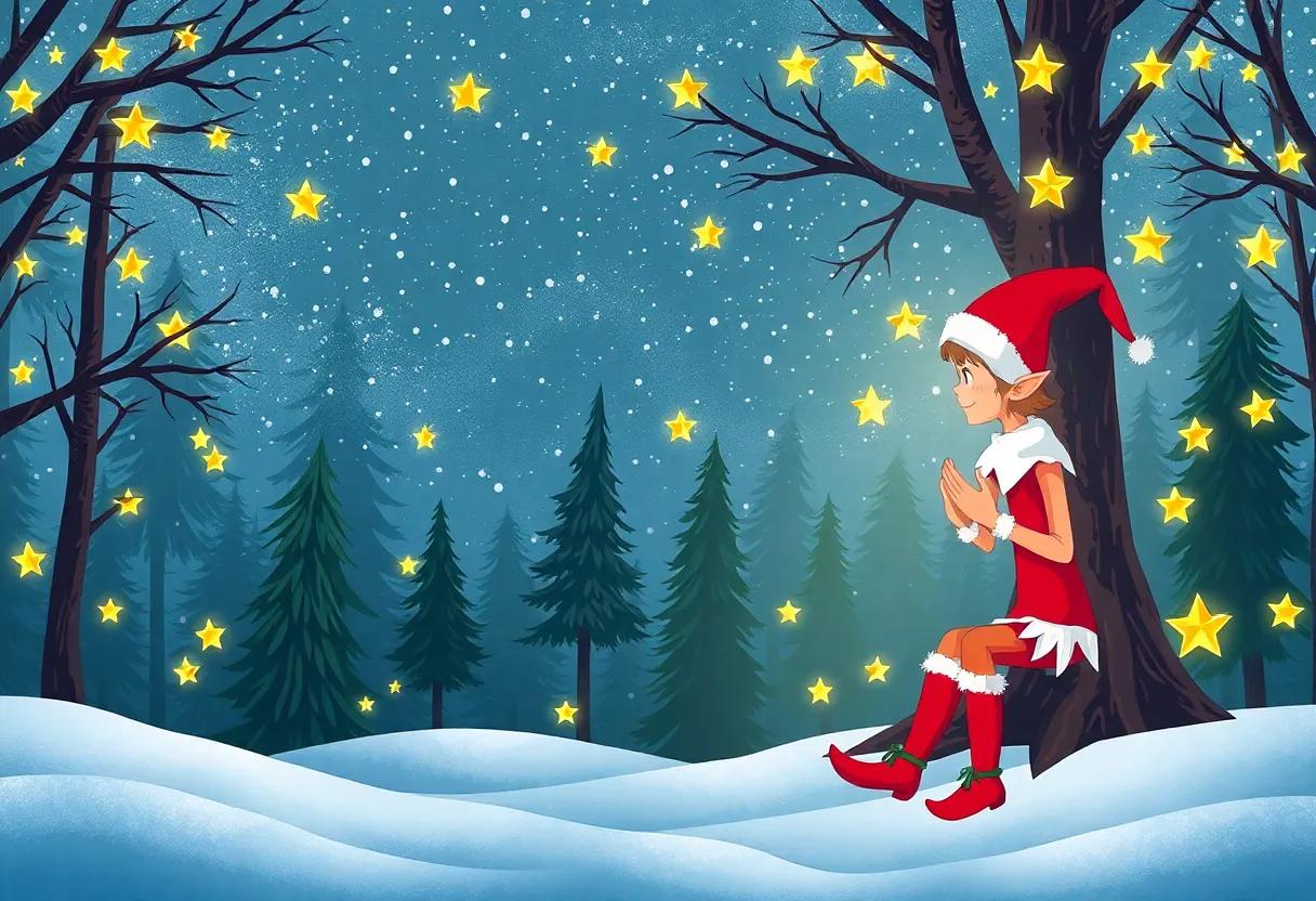 The Enchanted Forest ⁣Where the Little Elf Lives