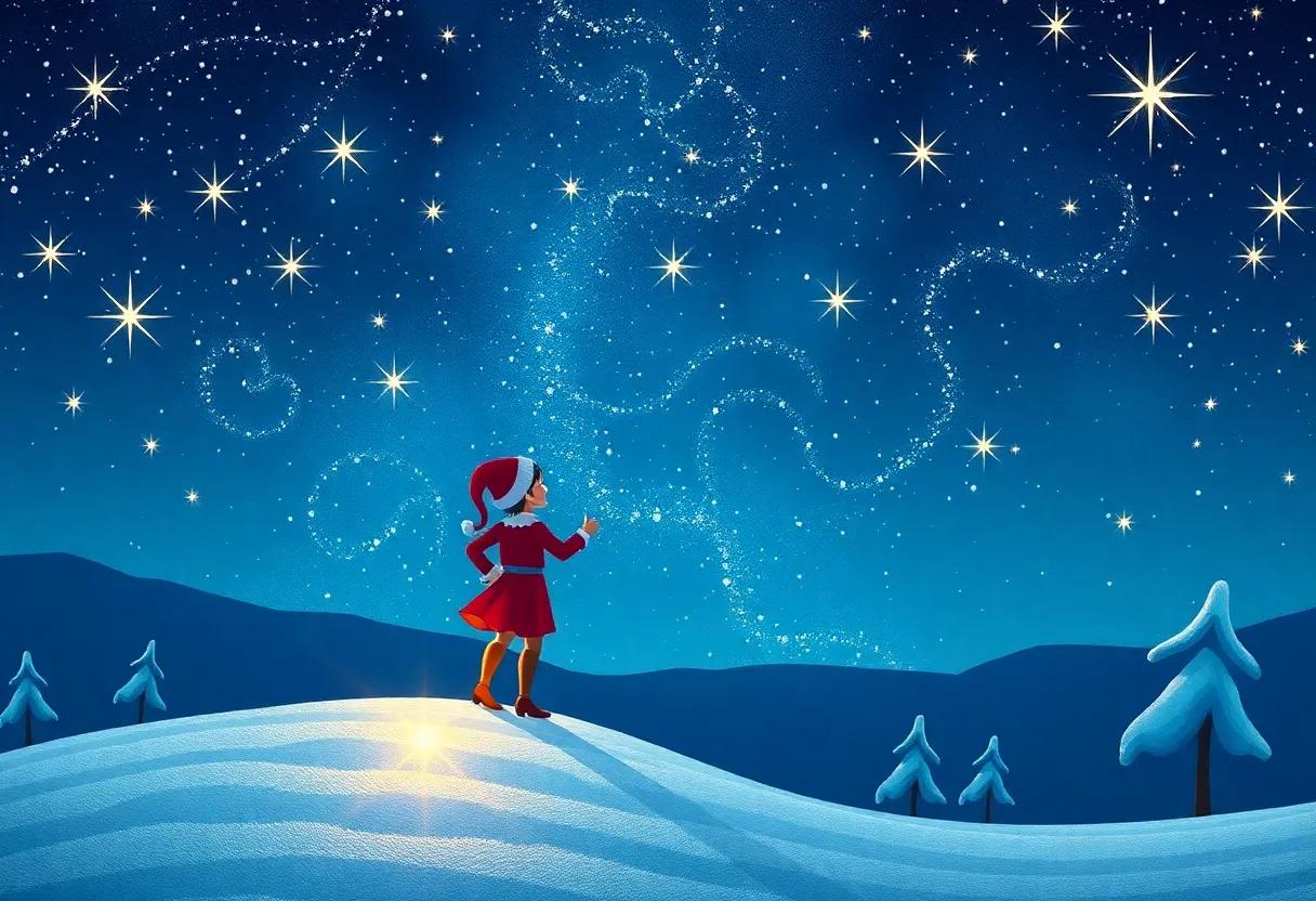 The Journey Across the Winter Sky to ​Hang ⁤the ‍Stars