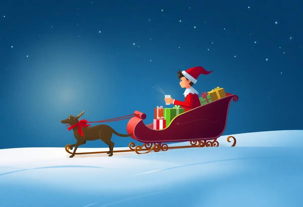 Preparing the Sleek sleigh for a Night of Secret Deliveries