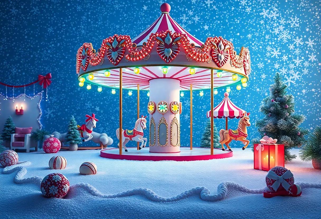A Sprinkle of magic ⁣Makes the⁤ Carousel Dance and Glow
