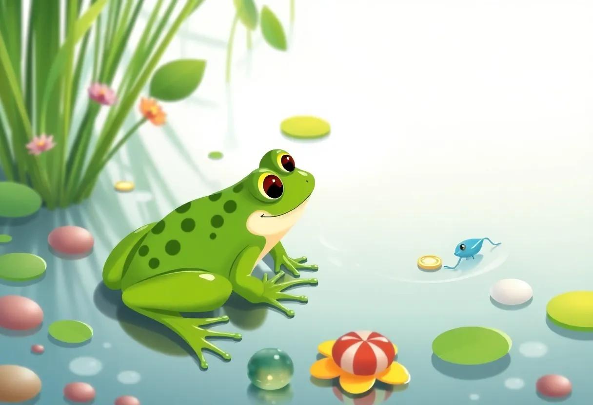 Making Friends with the Colorful Pond Inhabitants