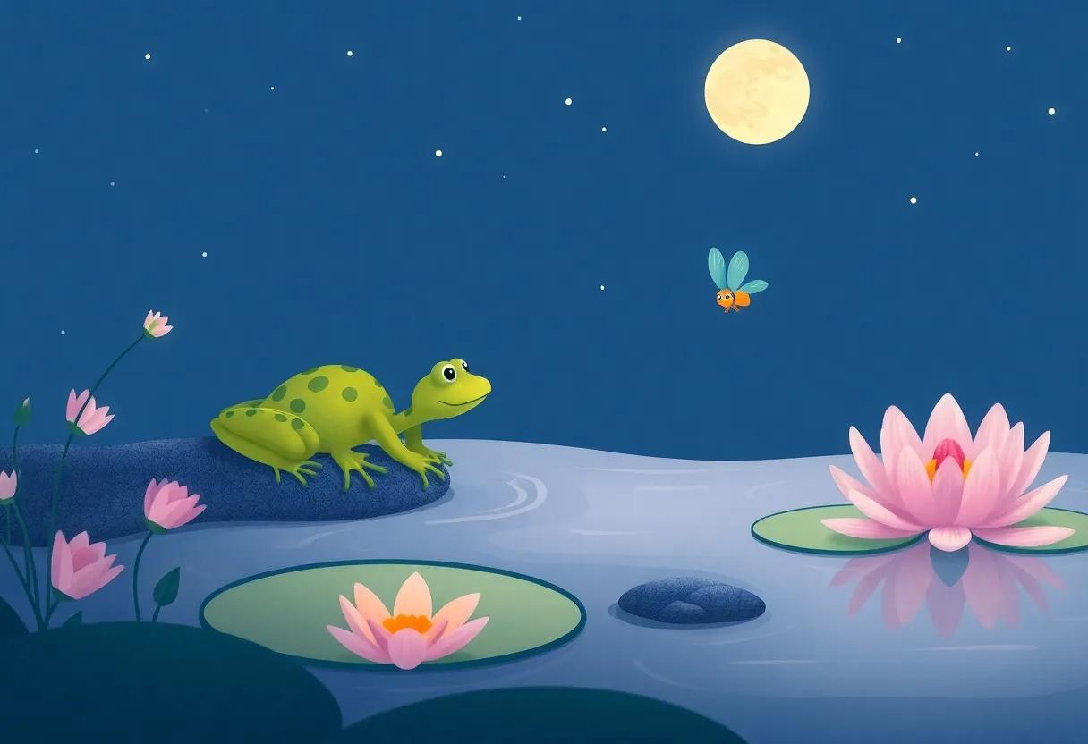 Meeting the Wise‍ Firefly ‌Guide by the Lily Pond