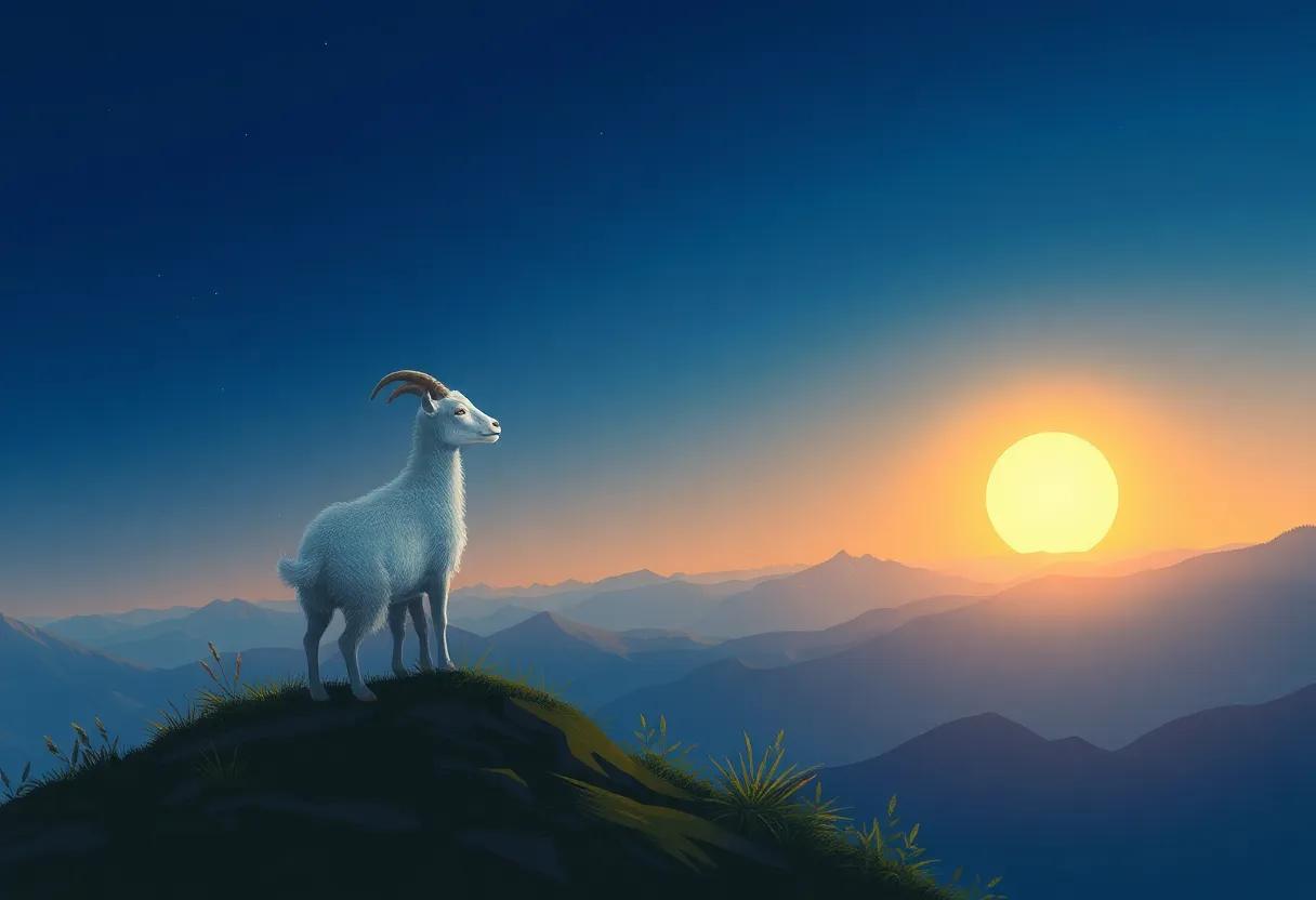 Watching the Sun ⁤Set Behind‌ Distant peaks