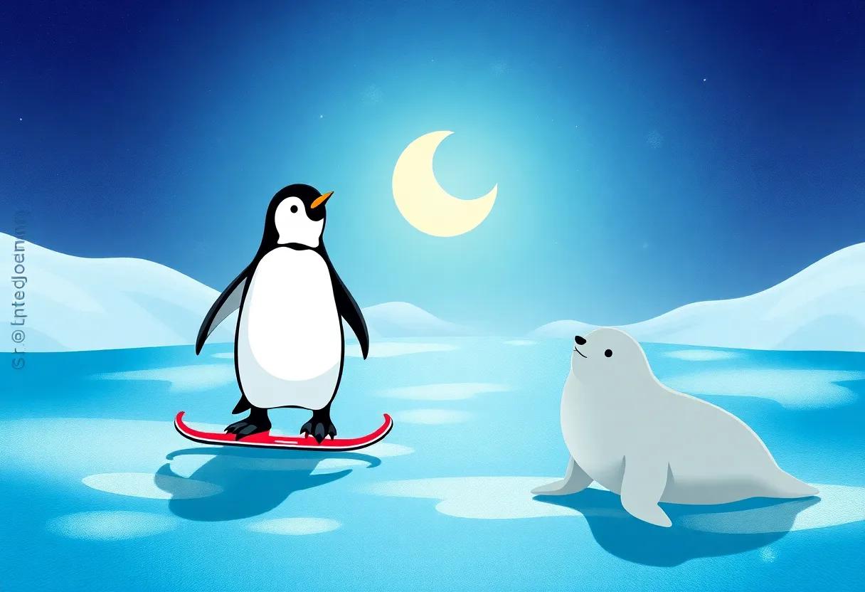 Learning to‌ Balance with the Help of Friendly Seals