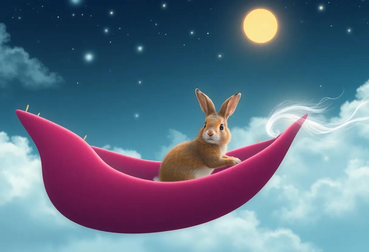The​ Little Rabbit's First Encounter with a ⁣Whispering‌ Wind